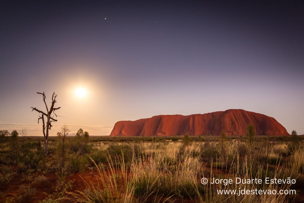 Sunrise over Uluru. Formed 600 million years ago, it is part of the Uluru-Kata Tjuta National Park and the most recognisable attraction in the Northern Territory, central Australia